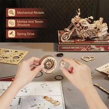 Load image into Gallery viewer, 420 PCS Cruiser Motorcycle Wooden Model Building Kits