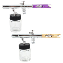Load image into Gallery viewer, OPHIR 6PCS 0.35MM Dual-Action Gravity Airbrush Set