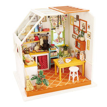 Load image into Gallery viewer, Miniature Dollhouse Wooden Kits Assemble