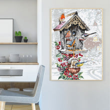 Load image into Gallery viewer, Mailbox Bird Needles Cross Stitch Kits