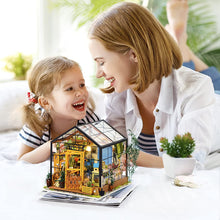 Load image into Gallery viewer, Miniature Dollhouse Wooden Kits Assemble