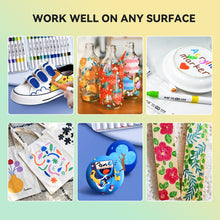 Load image into Gallery viewer, 48 Colors Brush Tip Acrylic Paint Pens