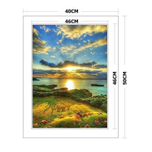 Load image into Gallery viewer, Sunrise Scenery Cross Stitch Kits