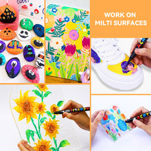 Load image into Gallery viewer, 48/60 Colors Acrylic Marker Dual Brush Tip