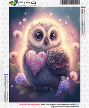 Load image into Gallery viewer, 5D Diamond Painting Owl Kits