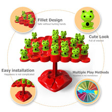 Load image into Gallery viewer, Montessori Frog Balance Math Game