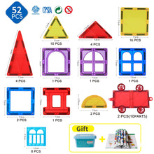 Load image into Gallery viewer, 52 PCS Big Size Magnetic Construction Building Blocks Set