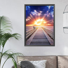 Load image into Gallery viewer, Sunrise Scenery Cross Stitch Kits