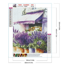 Load image into Gallery viewer, 5D DIY Full Round Drill Diamond Painting Lavender Kit