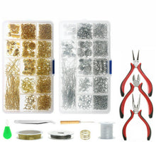 Load image into Gallery viewer, 1010Pcs Jewelry Making Kit - crazypaisleyscraftsupplies