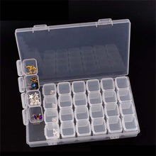 Load image into Gallery viewer, 28 Slots Clear Plastic Display Storage Box