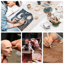 Load image into Gallery viewer, Clay Sculpting Tool Set Beginner