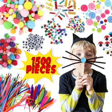 Load image into Gallery viewer, 1500pcs Kids Arts and Craft Kit