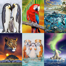 Load image into Gallery viewer, 5D DIY Animal Diamond Painting Kits