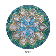 Load image into Gallery viewer, 8pcs 5D Diamond Painting Mandala Coaster Kit