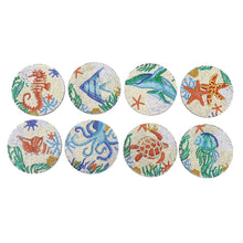 Load image into Gallery viewer, 6pcs/set Coaster 5D Special Shaped Drill Diamond Painting Kit