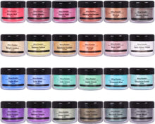 Load image into Gallery viewer, 24 Colors Natural Mica Powder Handmade Crafts