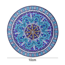 Load image into Gallery viewer, 8pcs 5D Diamond Painting Mandala Coaster Kit