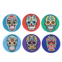 Load image into Gallery viewer, 6pcs/set Coaster 5D Special Shaped Drill Diamond Painting Kit