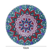 Load image into Gallery viewer, 8pcs 5D Diamond Painting Mandala Coaster Kit