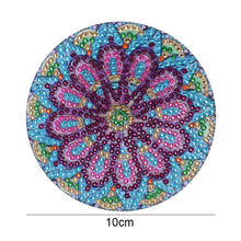 Load image into Gallery viewer, 8pcs 5D Diamond Painting Mandala Coaster Kit