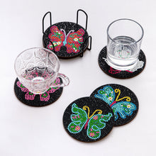 Load image into Gallery viewer, 6pcs Diamond Painting Coaster Kit