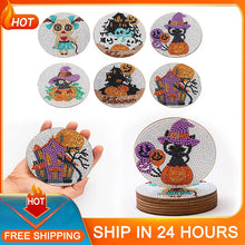 Load image into Gallery viewer, Diamond Painting Coaster Kit