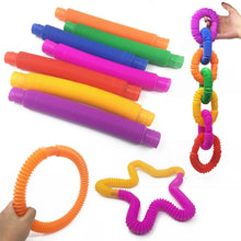 Load image into Gallery viewer, 5pcs Colorful Plastic Pop Tube Coil
