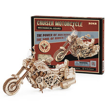 Load image into Gallery viewer, 420 PCS Cruiser Motorcycle Wooden Model Building Kits
