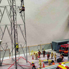 Load image into Gallery viewer, 1:87 HO Scale Model Train Railway Communication Tower
