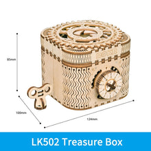 Load image into Gallery viewer, 3D Wooden Puzzle Mechanical Gear Drive Model Kit
