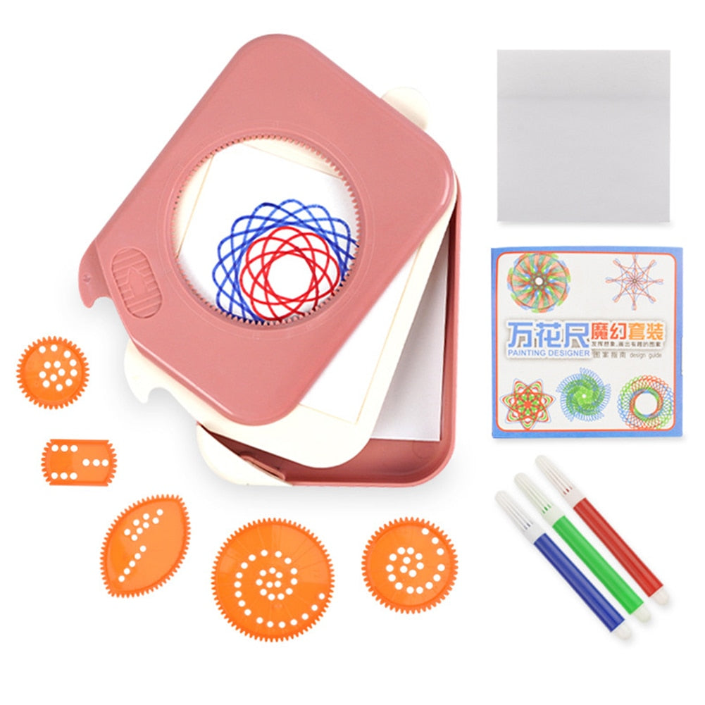 Spirograph Drawing Set