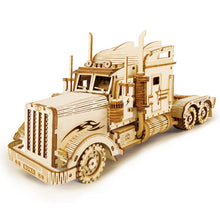 Load image into Gallery viewer, 3D Wooden Puzzle Steam Train Model Building Kits
