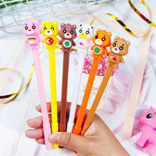 Load image into Gallery viewer, 24 pcs Creative cute colorful cartoon bear gel pens
