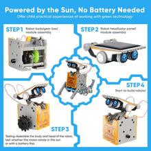 Load image into Gallery viewer, 12 in 1 Educational Solar Technology Robot Kit 6-12 Years Old
