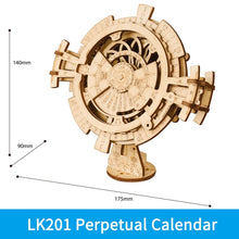 Load image into Gallery viewer, 3D Wooden Puzzle Mechanical Gear Drive Model Kit
