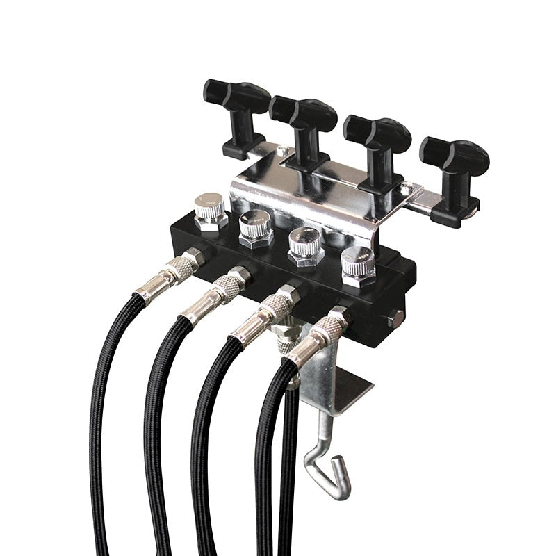 OPHIR 4-Airbrush Holders and Hose