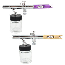 Load image into Gallery viewer, OPHIR 6PCS 0.35MM Dual-Action Gravity Airbrush Set
