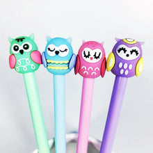 Load image into Gallery viewer, 24 pcs creative cartoon owl gel pens
