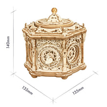 Load image into Gallery viewer, Music Box 3D Wooden Puzzle Model Kits
