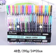 Load image into Gallery viewer, 48 Pcs Fluorescent Marker Pen Set
