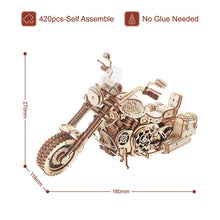 Load image into Gallery viewer, 420 PCS Cruiser Motorcycle Wooden Model Building Kits
