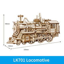 Load image into Gallery viewer, 3D Wooden Puzzle Mechanical Gear Drive Model Kit
