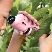 Load image into Gallery viewer, Handheld Microscope Kit with LED Light for Kids
