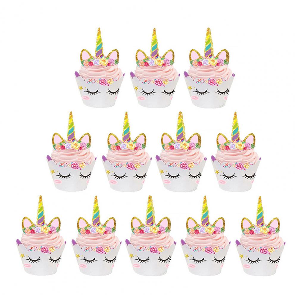 Set of 12 Cake Toppers