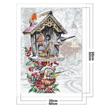 Load image into Gallery viewer, Mailbox Bird Needles Cross Stitch Kits
