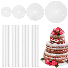 Load image into Gallery viewer, 20Pcs Plastic Cake Dowels
