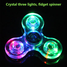 Load image into Gallery viewer, Luminous LED light Fidget Spinner
