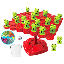 Load image into Gallery viewer, Montessori Frog Balance Math Game
