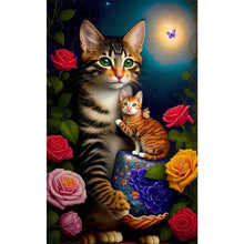 Load image into Gallery viewer, 5D DIY Diamond Painting Cat Kit
